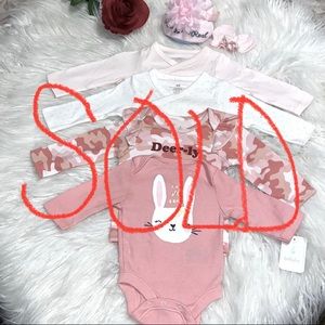 NEW 7’ Pc. Assorted Bundle 0-6 months NEW